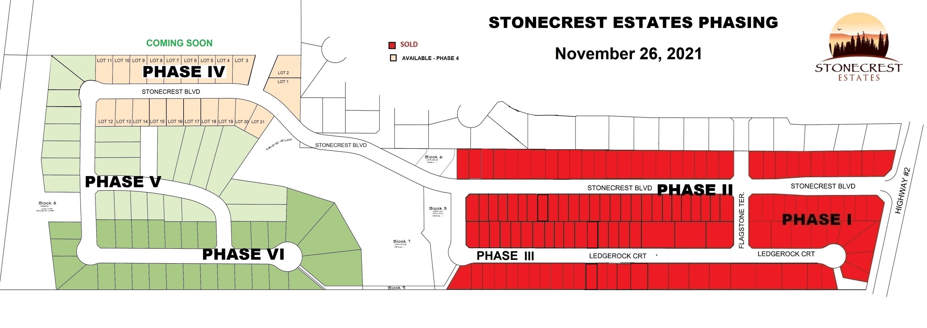 Stonecrest Site Map